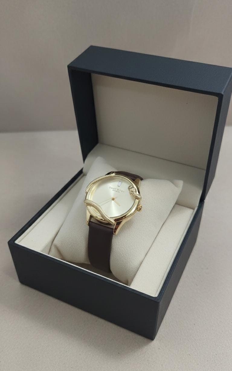 Brown Woman Watch by Daisy Dixon